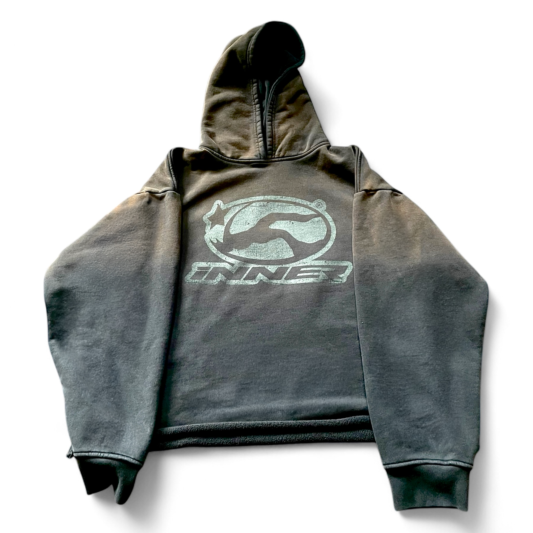 INNER WASHED HOODIE
